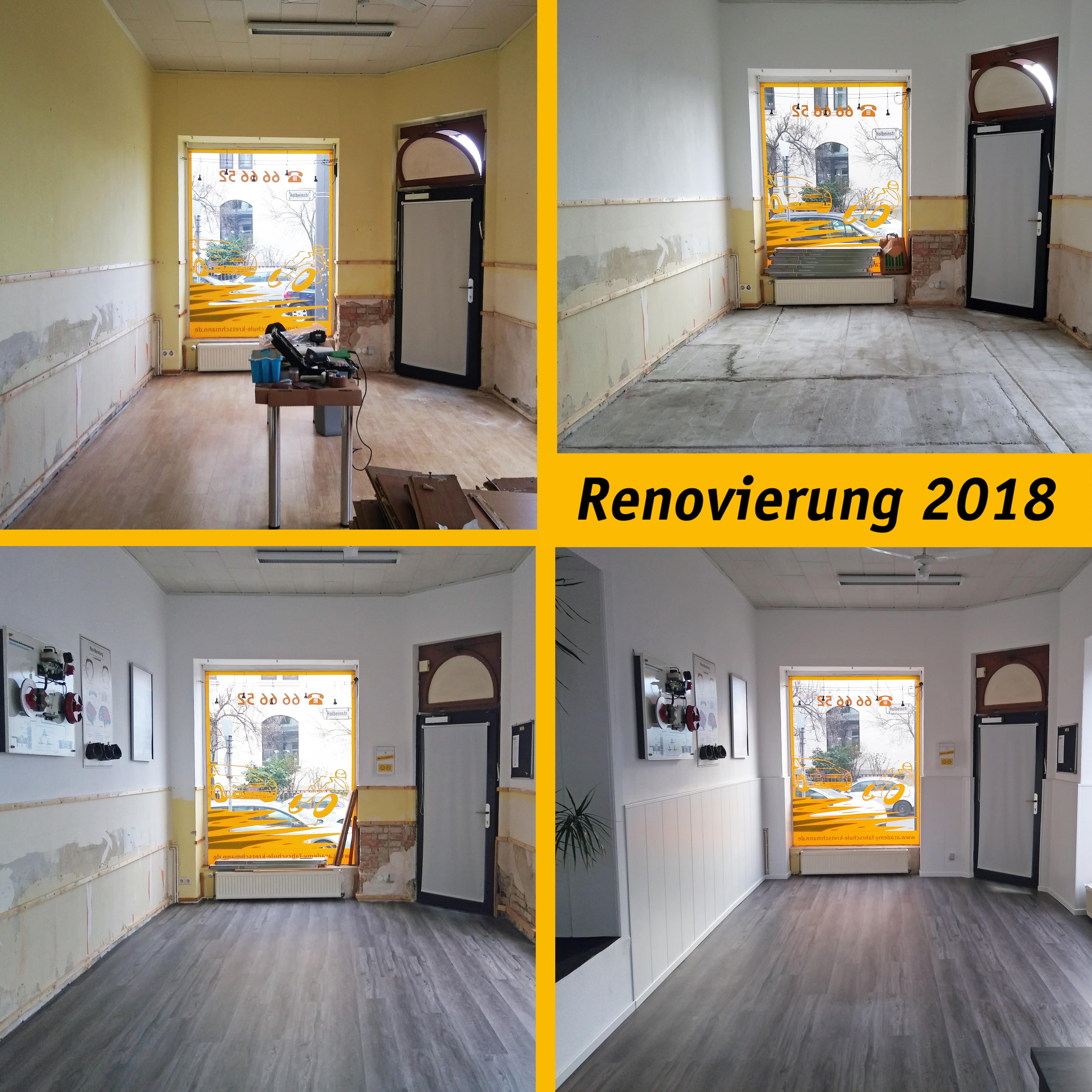 Renovierung 2018